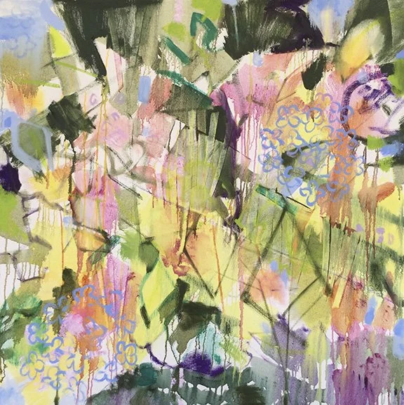 Hydrangeas; 2022; oil/canvas; 30x30" (Private Collection)