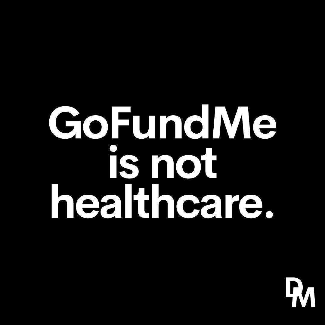 Healthcare is a human right. 
 ⠀⠀⠀⠀⠀⠀⠀⠀⠀⠀⠀⠀
America is the one of the only developed nations in the world without a universal healthcare system. Can&rsquo;t seem to find the money to provide Americans with a fundamental human right, while spending mo