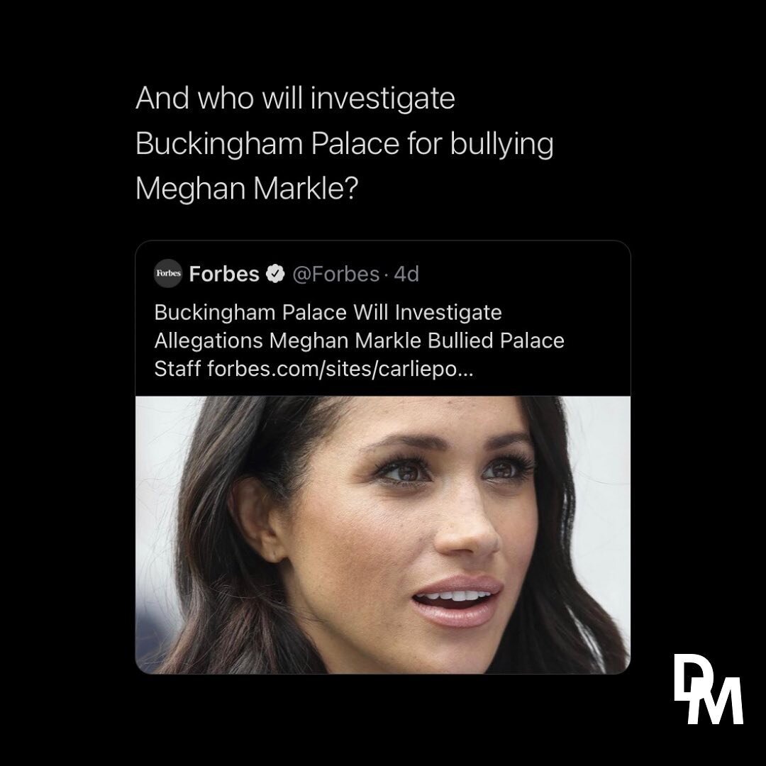 And while we&rsquo;re at it, who&rsquo;s investigating Prince Andrew? 🤔
 ⠀⠀⠀⠀⠀⠀⠀⠀⠀⠀⠀⠀
 ⠀⠀⠀⠀⠀⠀⠀⠀⠀⠀⠀⠀
 ⠀⠀⠀⠀⠀⠀⠀⠀⠀⠀⠀⠀
 ⠀⠀⠀⠀⠀⠀⠀⠀⠀⠀⠀⠀
 ⠀⠀⠀⠀⠀⠀⠀⠀⠀⠀⠀⠀
#meghanmarkle #meghanandharry #princeharry #royals #oprah #meghaninterview #duchess #duchessofsussex #briti