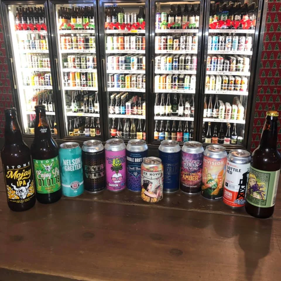 30 taps, 200+ bottles and cans
