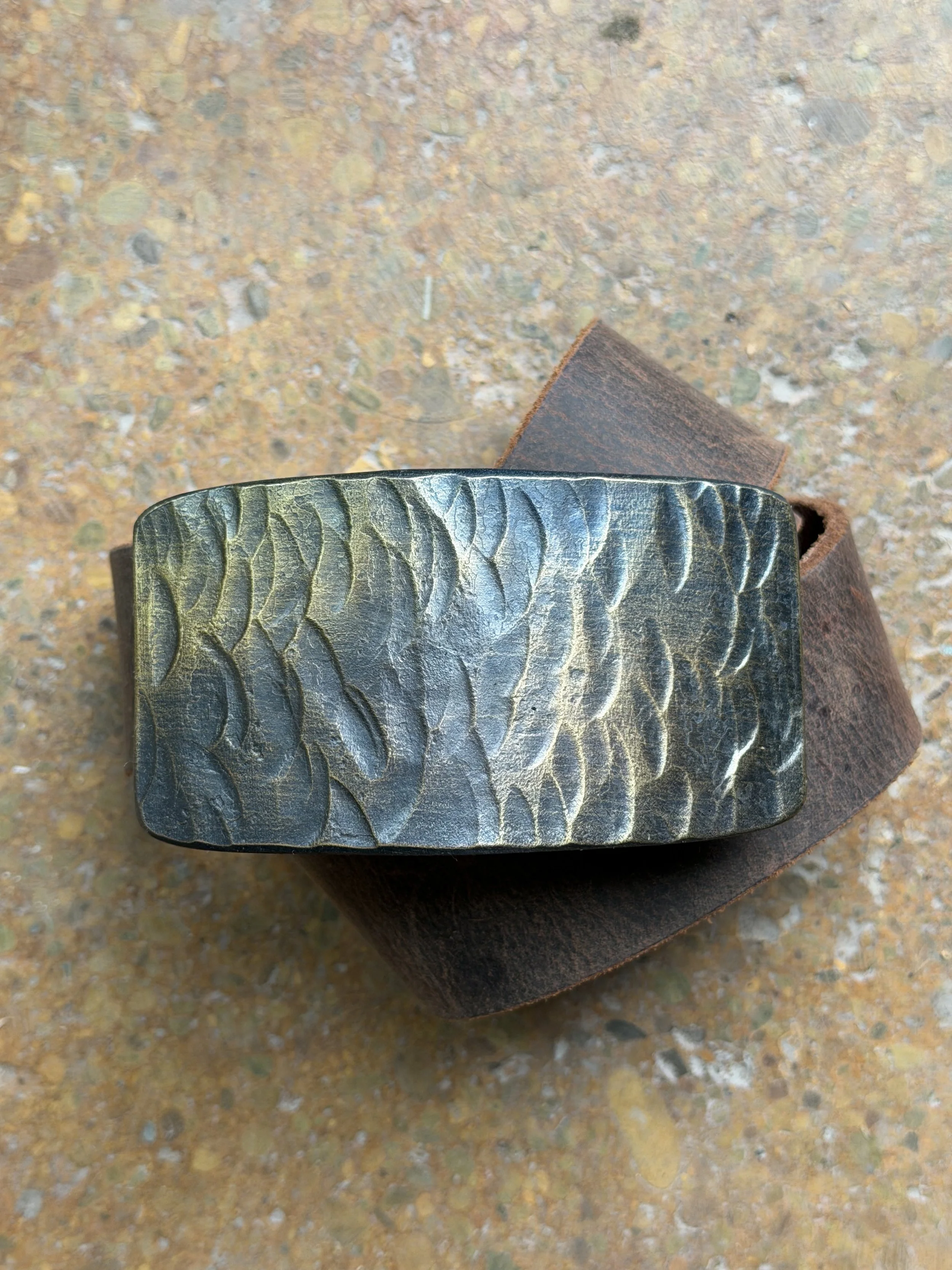 Waves Belt Buckle