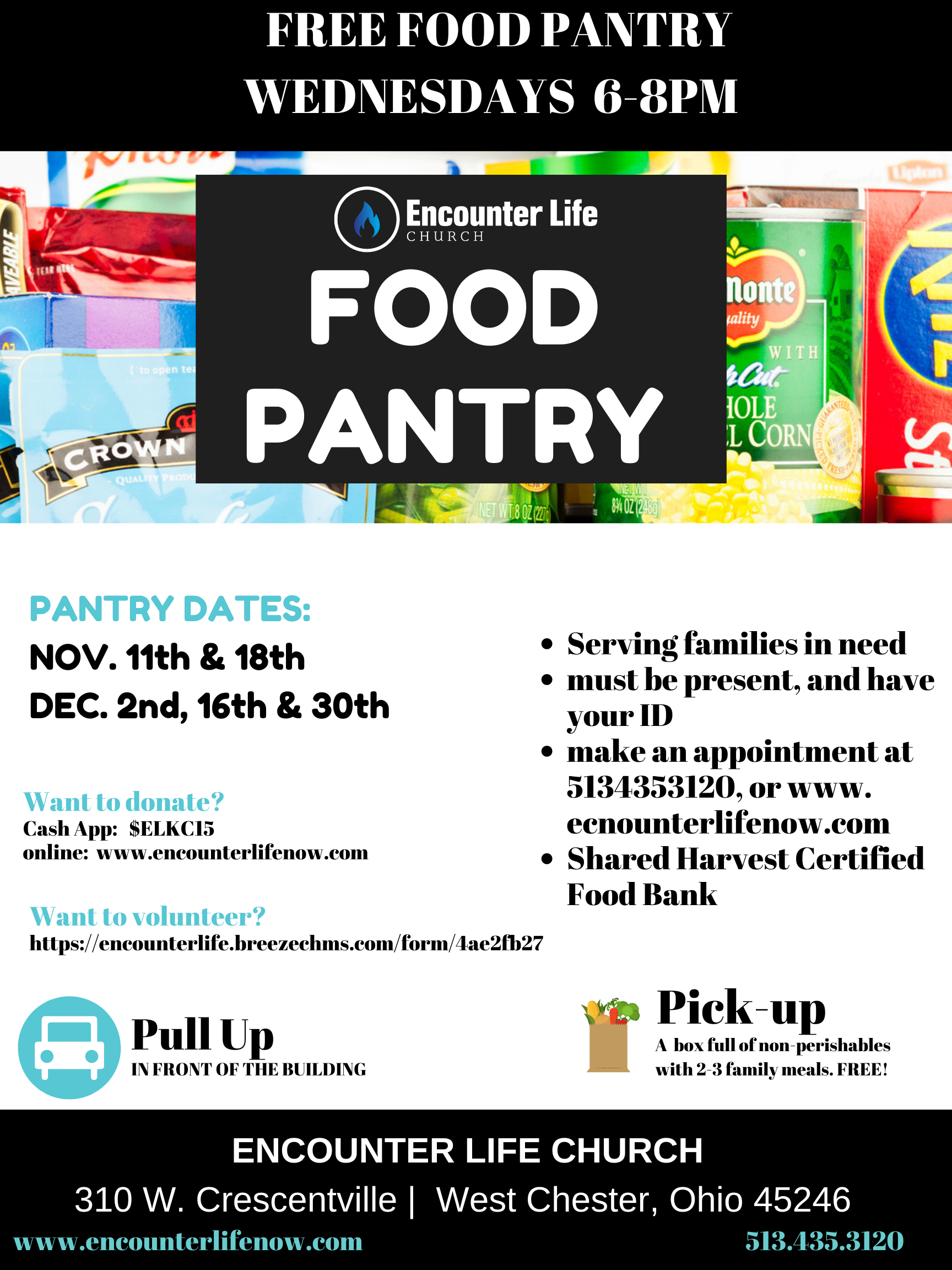 Food Pantry — Encounter Life Church