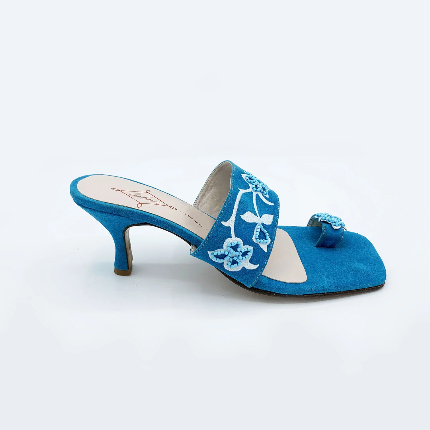 Almaz Toe-Ring Slide-Turquoise