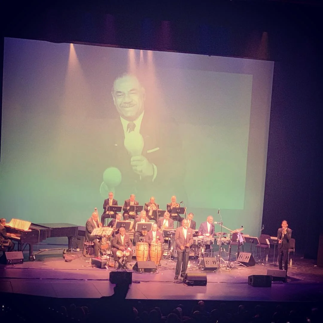 #machitoorchestra throwin&rsquo; down at @hostoscollege tonight- especially the Stan Kenton arrangement &ldquo;Machito&rdquo; #bronx #hostoscommunitycollege #salsa #mambo #nycmusic #jazz
