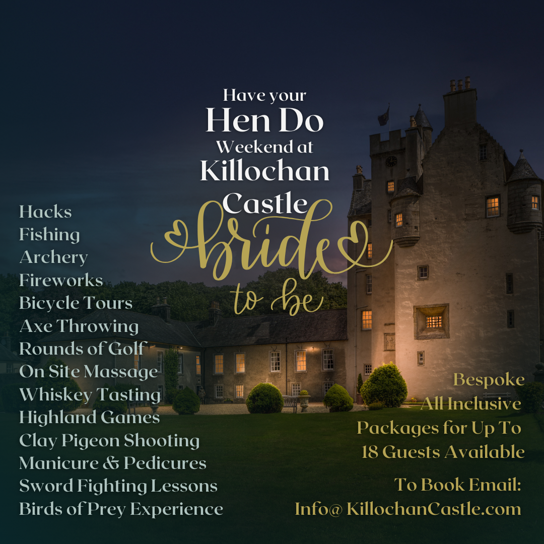 Hen Do bachelorette party at Killochan Castle