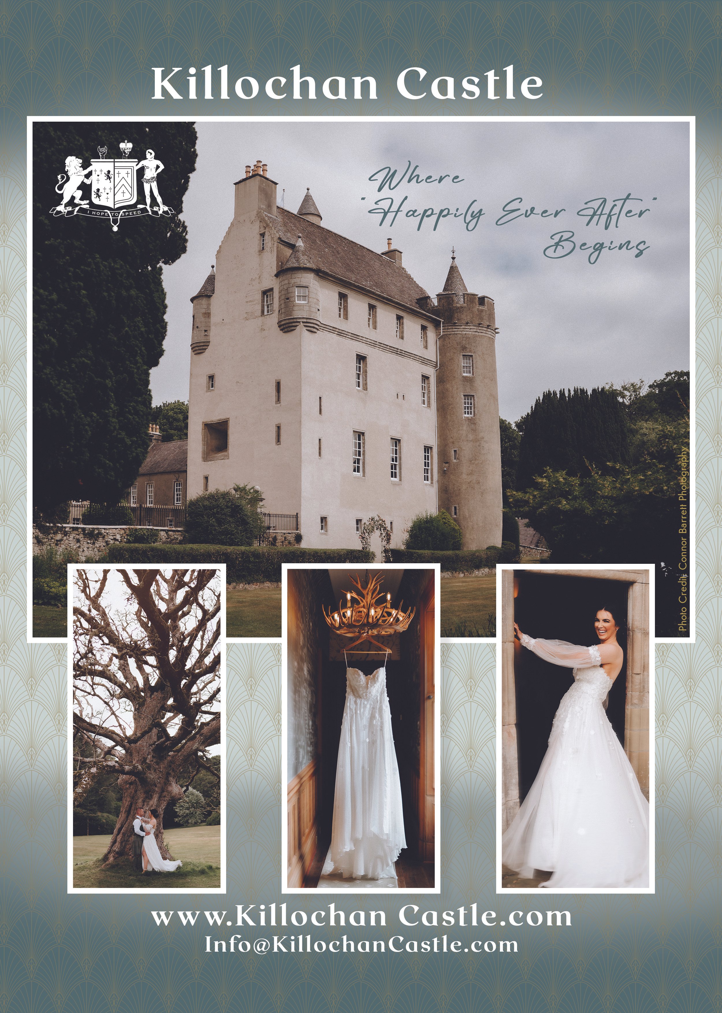 Weddings at Killochan Castle advert for Tie the knot Scotland