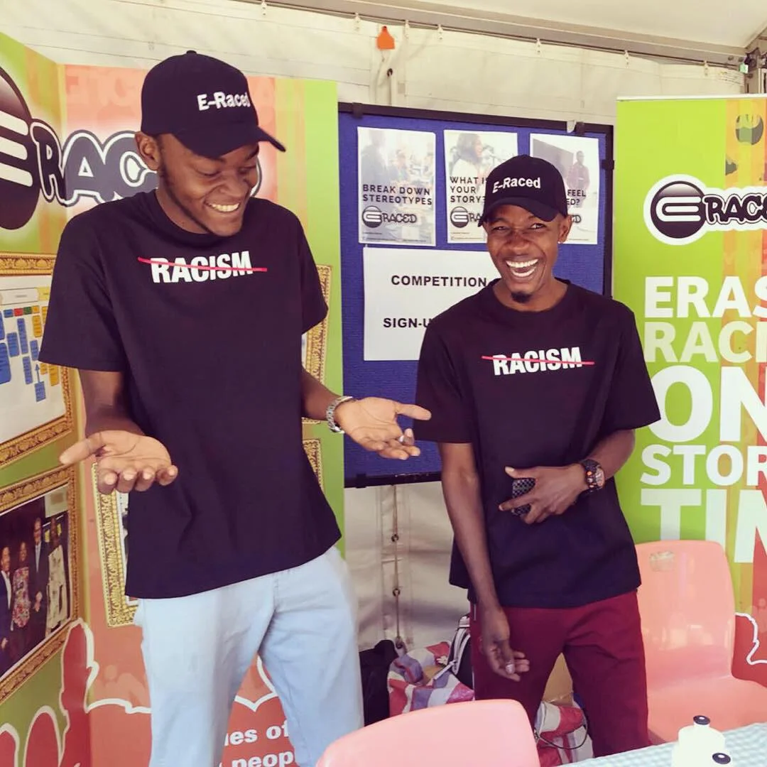 Navy "Anti-Racism" shirt