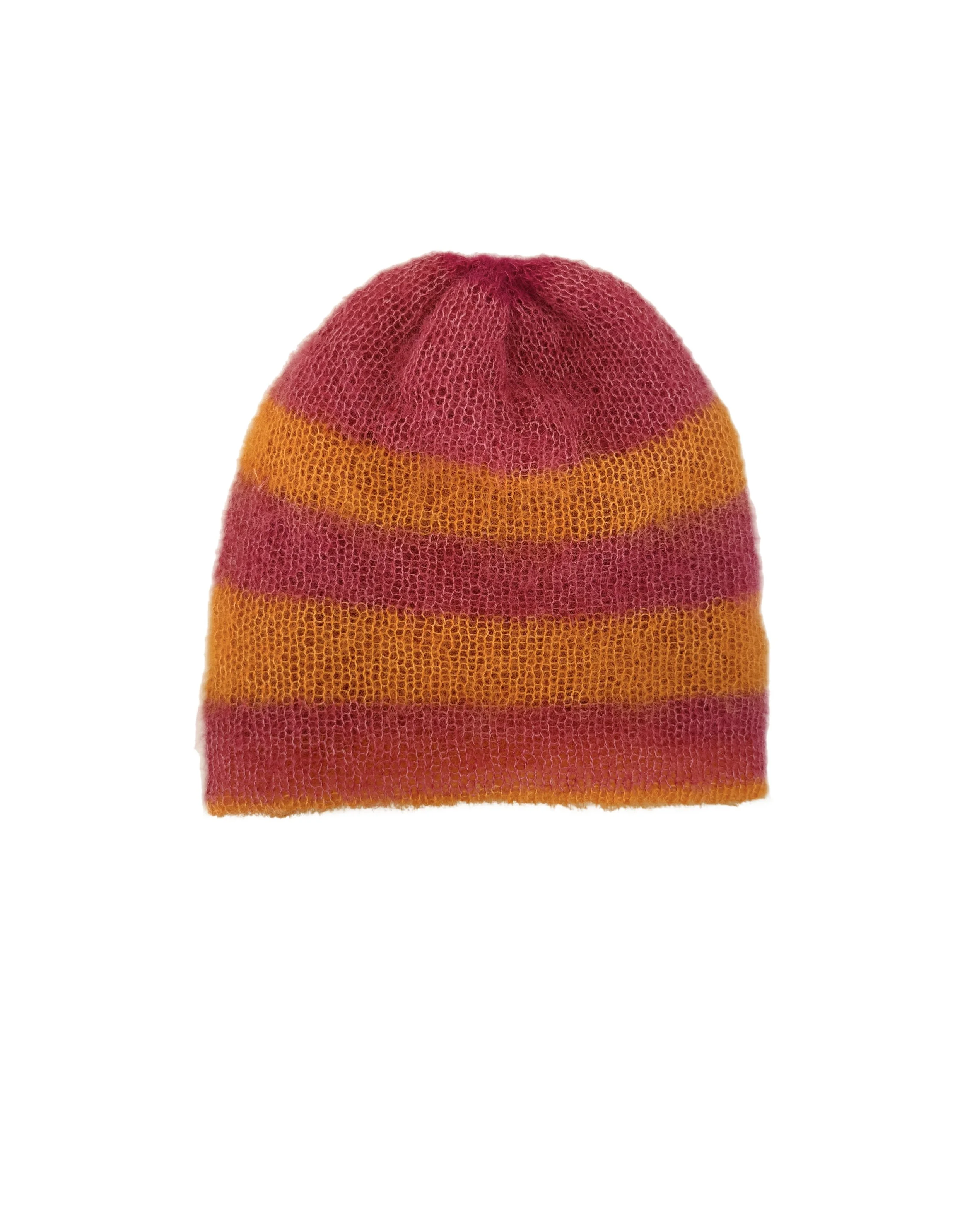 BRUSHED MOAHIR BEANIE 03