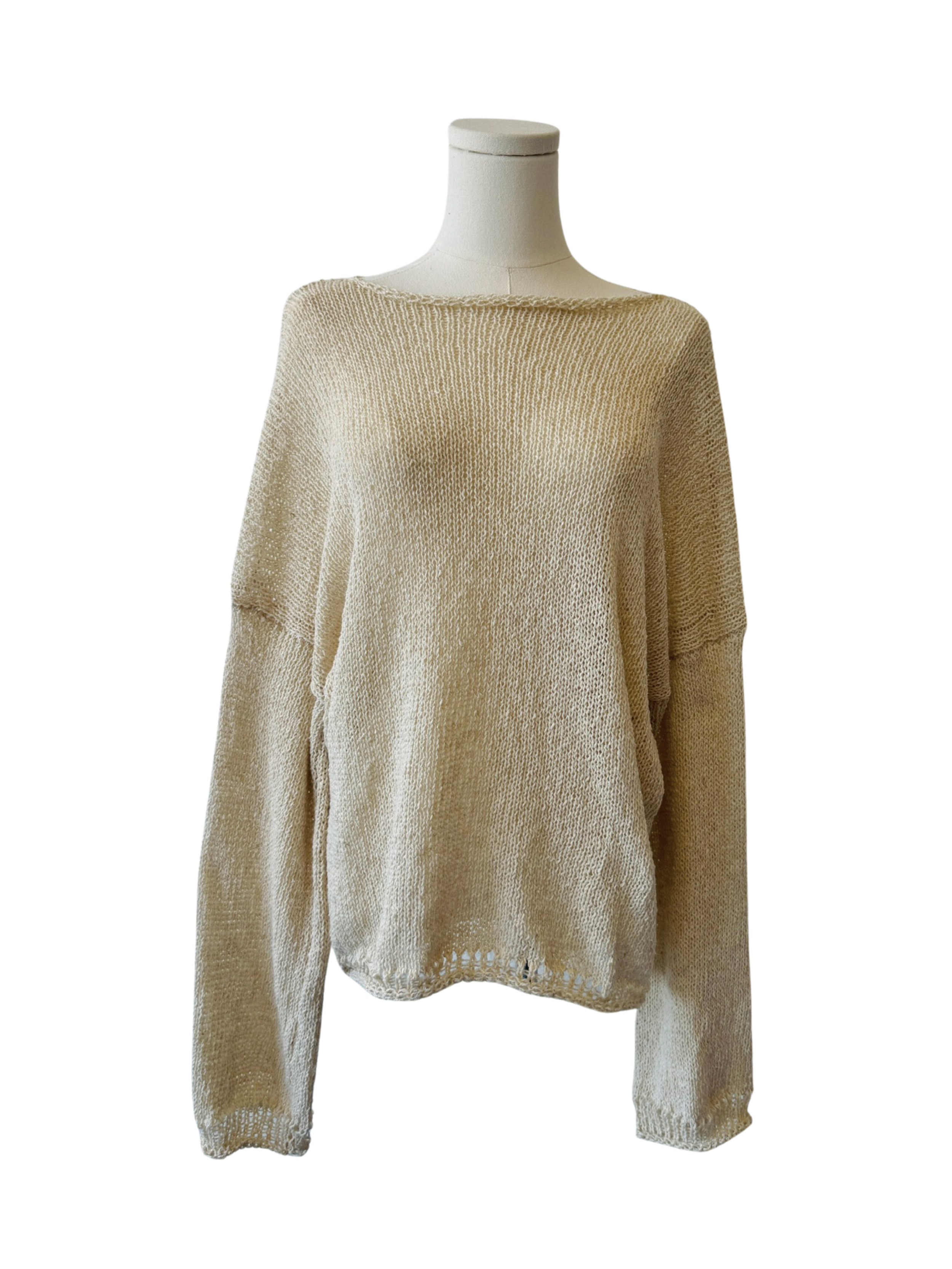URBASICS CLARKEY SWEATER CREAM