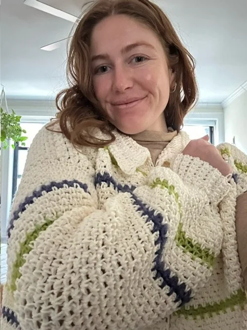 cardigan using ur gf pattern