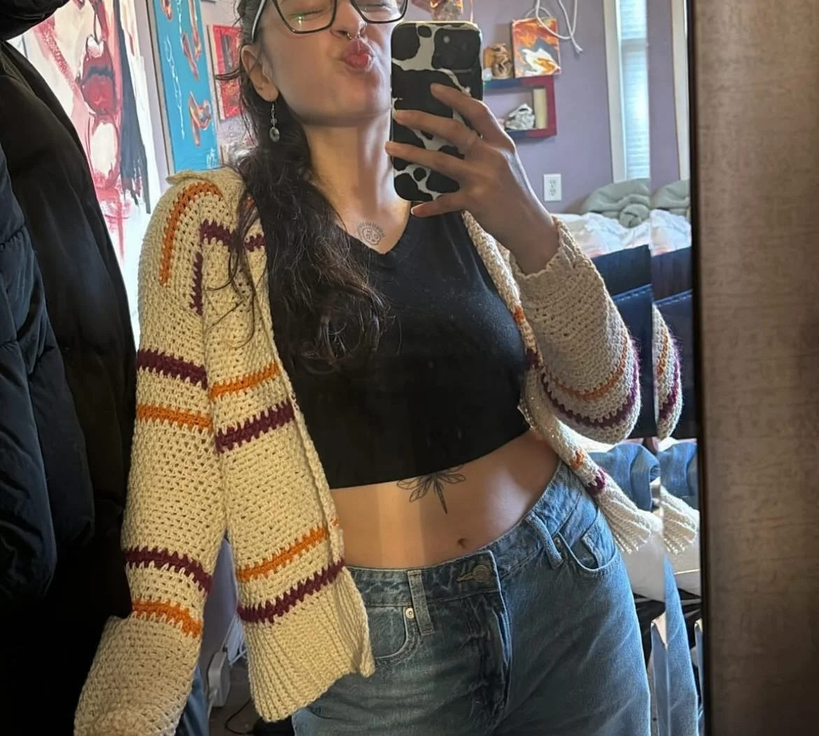 cardigan using ur gf pattern