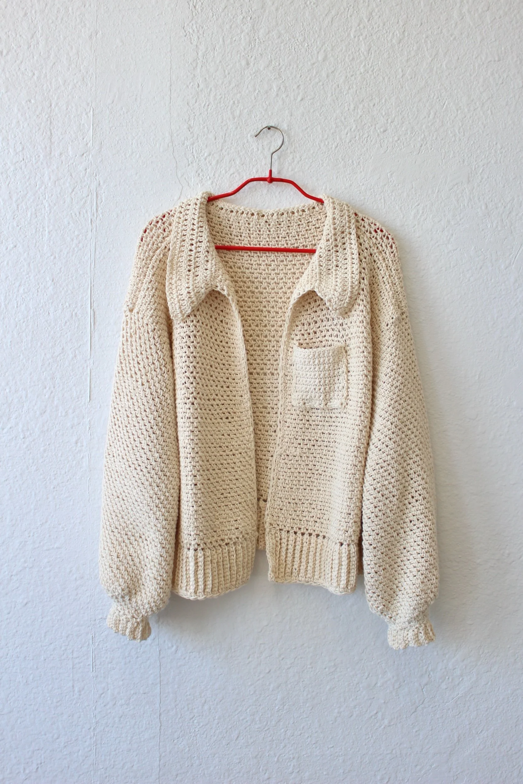 ur gf made to order cotton cardigan