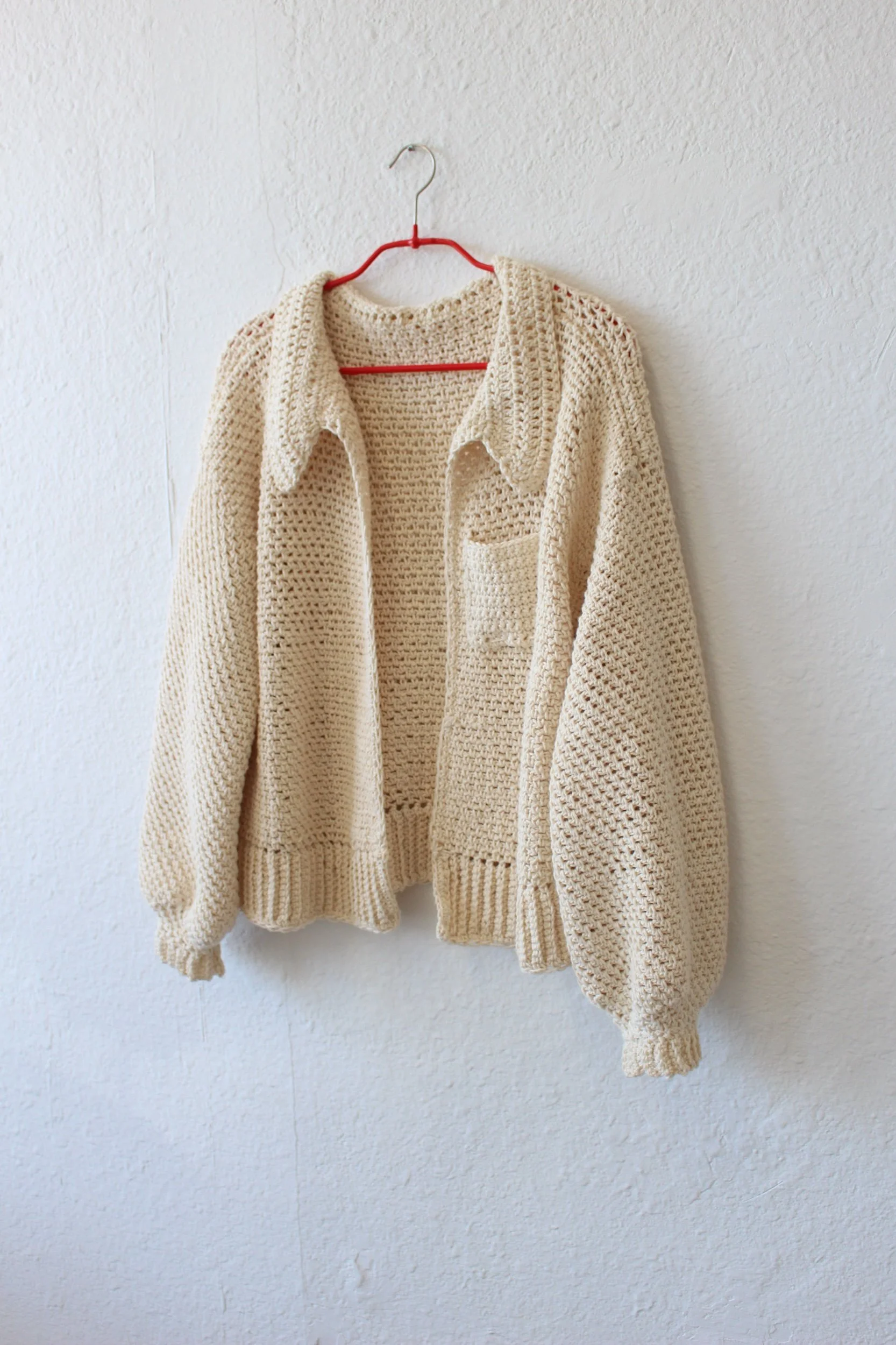 ur gf made to order cotton cardigan