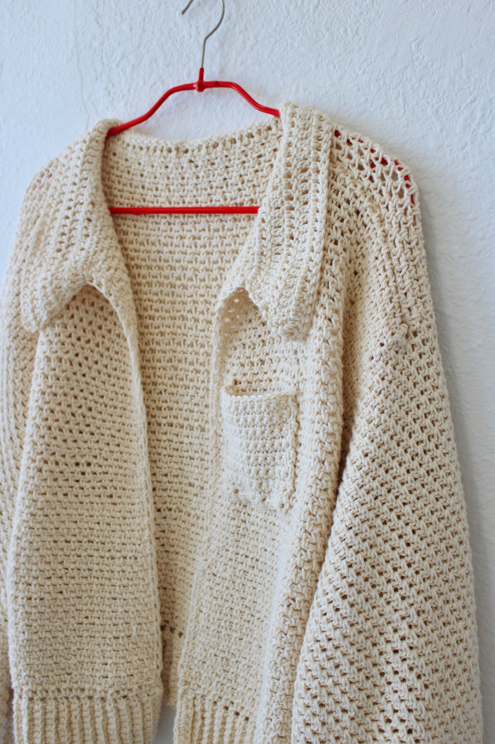 ur gf made to order cotton cardigan