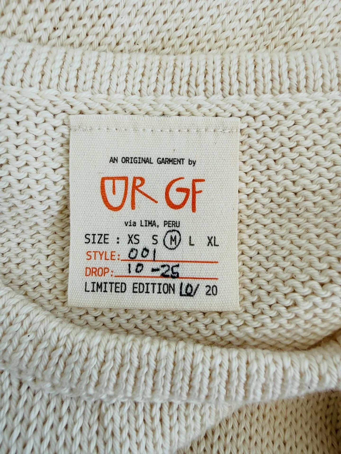 BIG NEWS 😭
It&rsquo;s taken me so long to find the right partners to grow GF with and I&rsquo;m so excited to finally share our next chapter!!!!!!! Introducing limited production drops of UR GF numbered knits. Designed by me in LA and produced in co