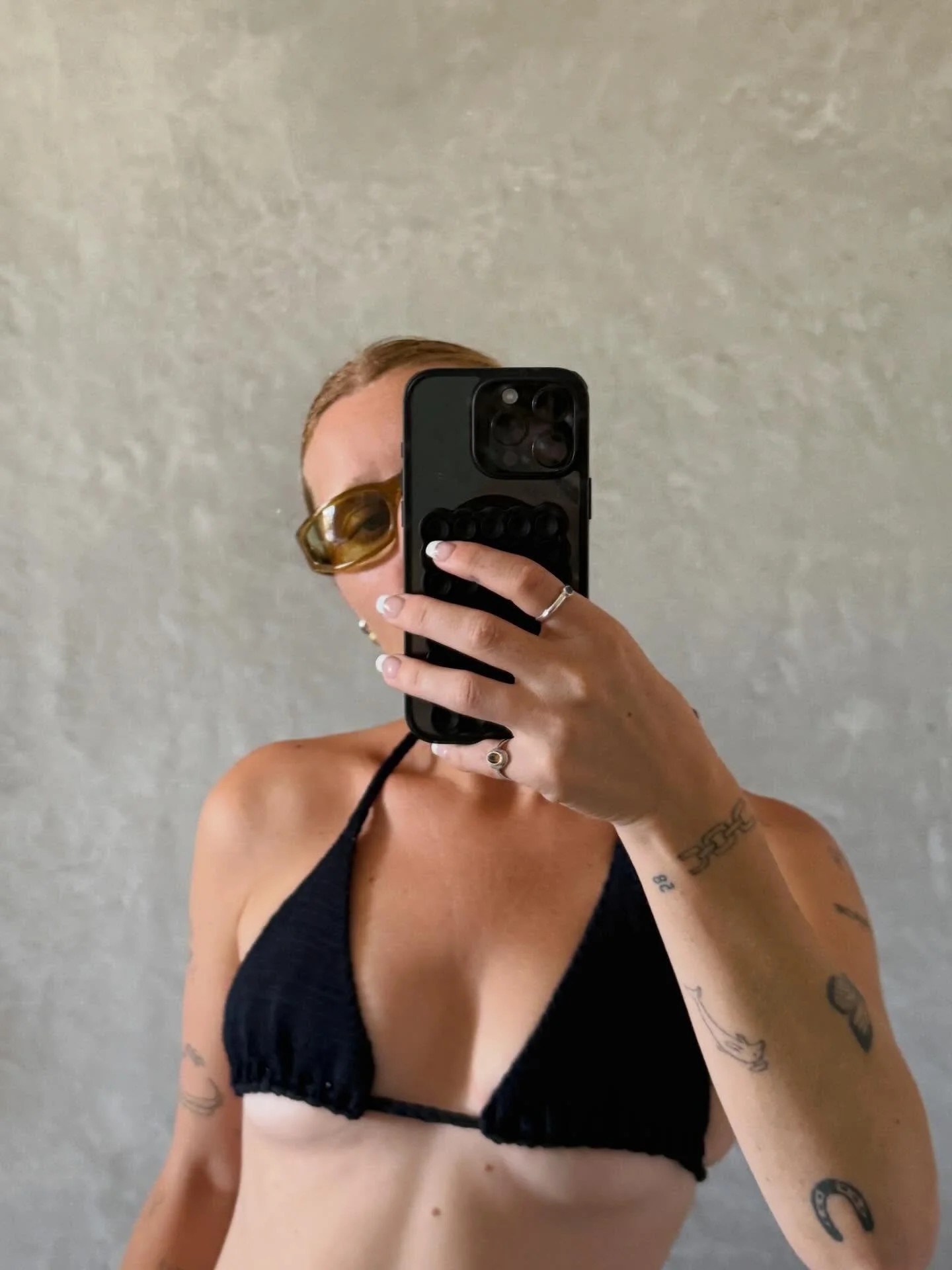 Knit bikini!!!! Ocean tested. Game changer 🌊❤️&zwj;🔥