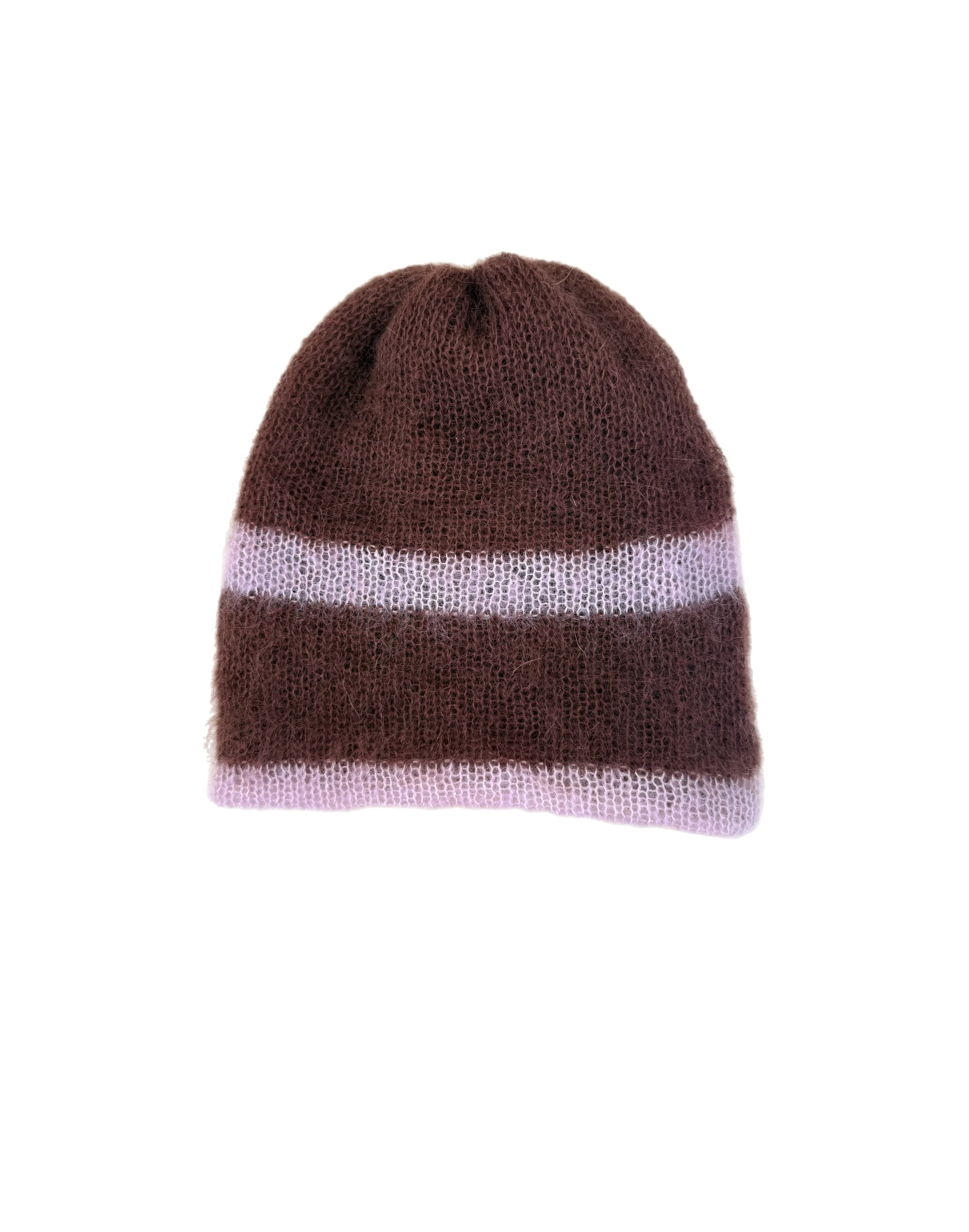 BRUSHED MOAHIR BEANIE 02