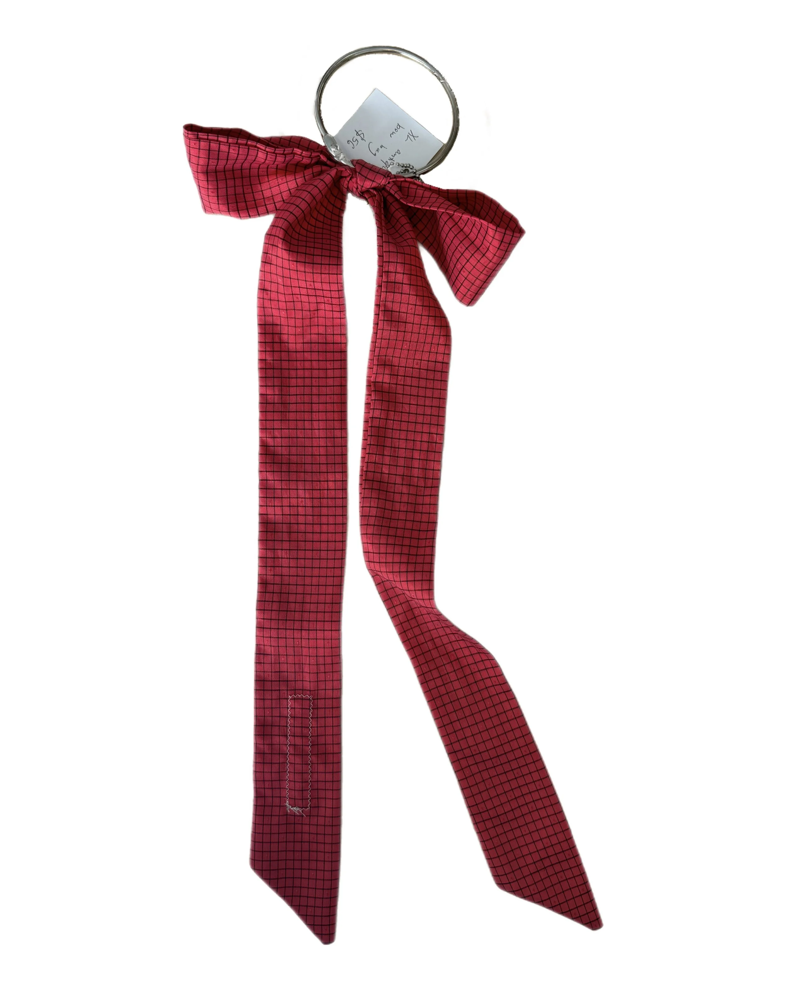 XL ANTIQUE YSL BOW BAG CHARM