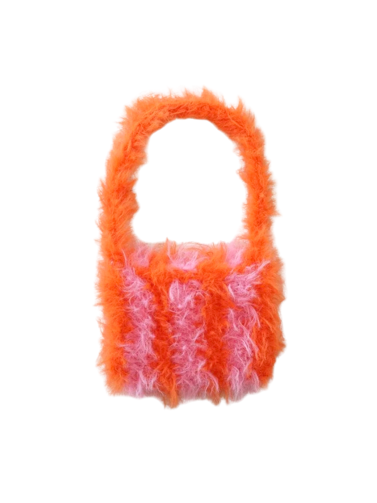 FUZZY CLOUD BAG CROCHET PATTERN