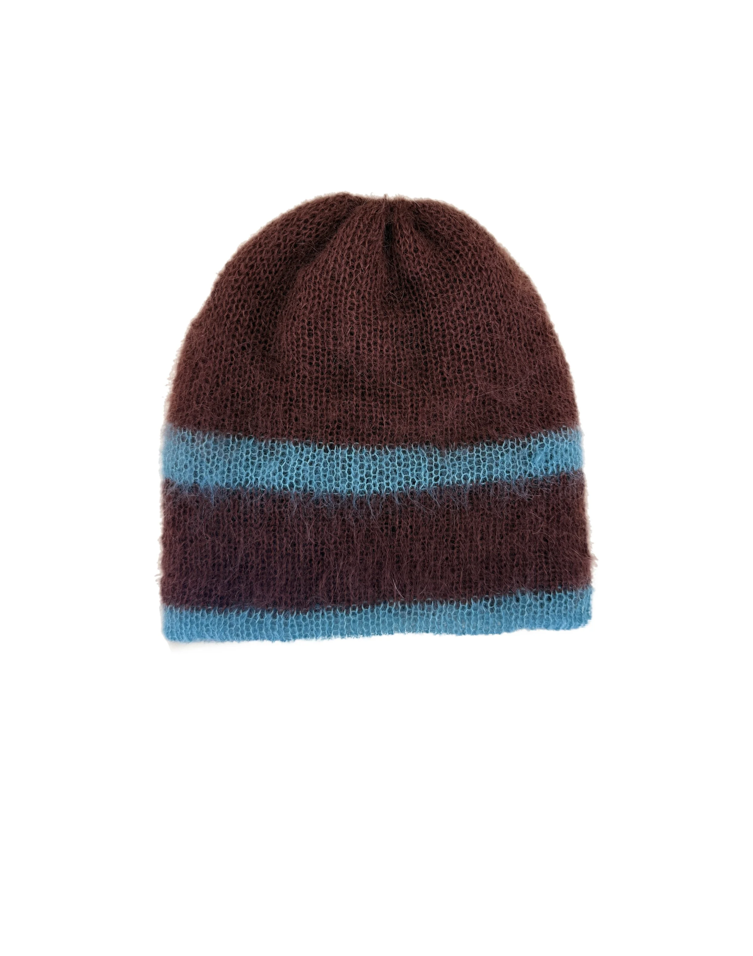 BRUSHED MOAHIR BEANIE 07