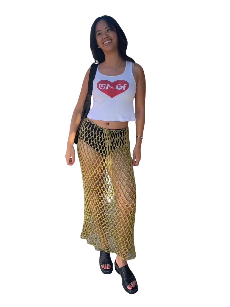 MESH SKIRT CROCHET PATTERN