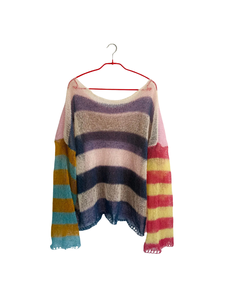 BRUSHSTROKE SWEATER KNITTING PATTERN