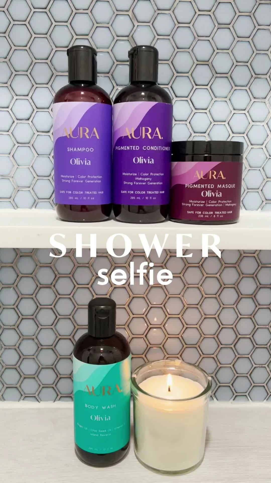AURA Personalized Hair Care on TikTok