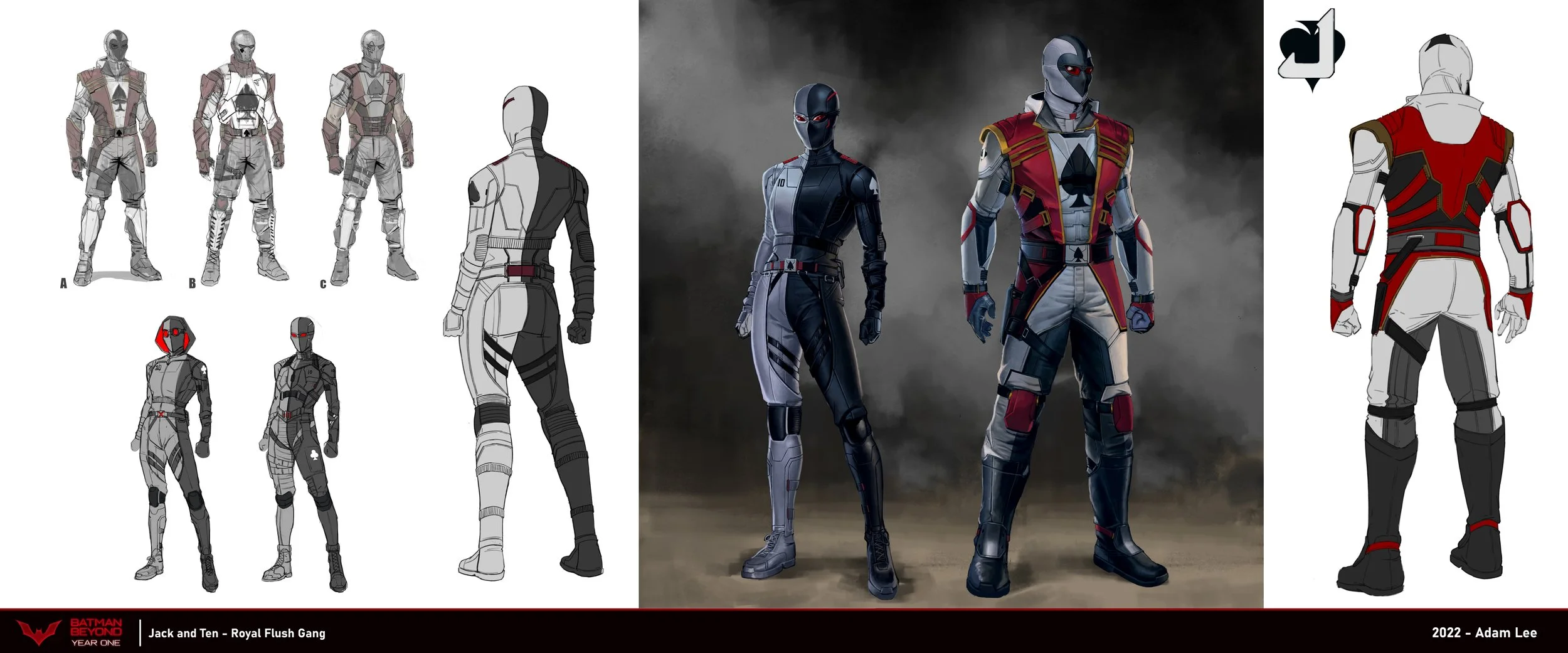 Batman Beyond Year one - Royal Flush Gang