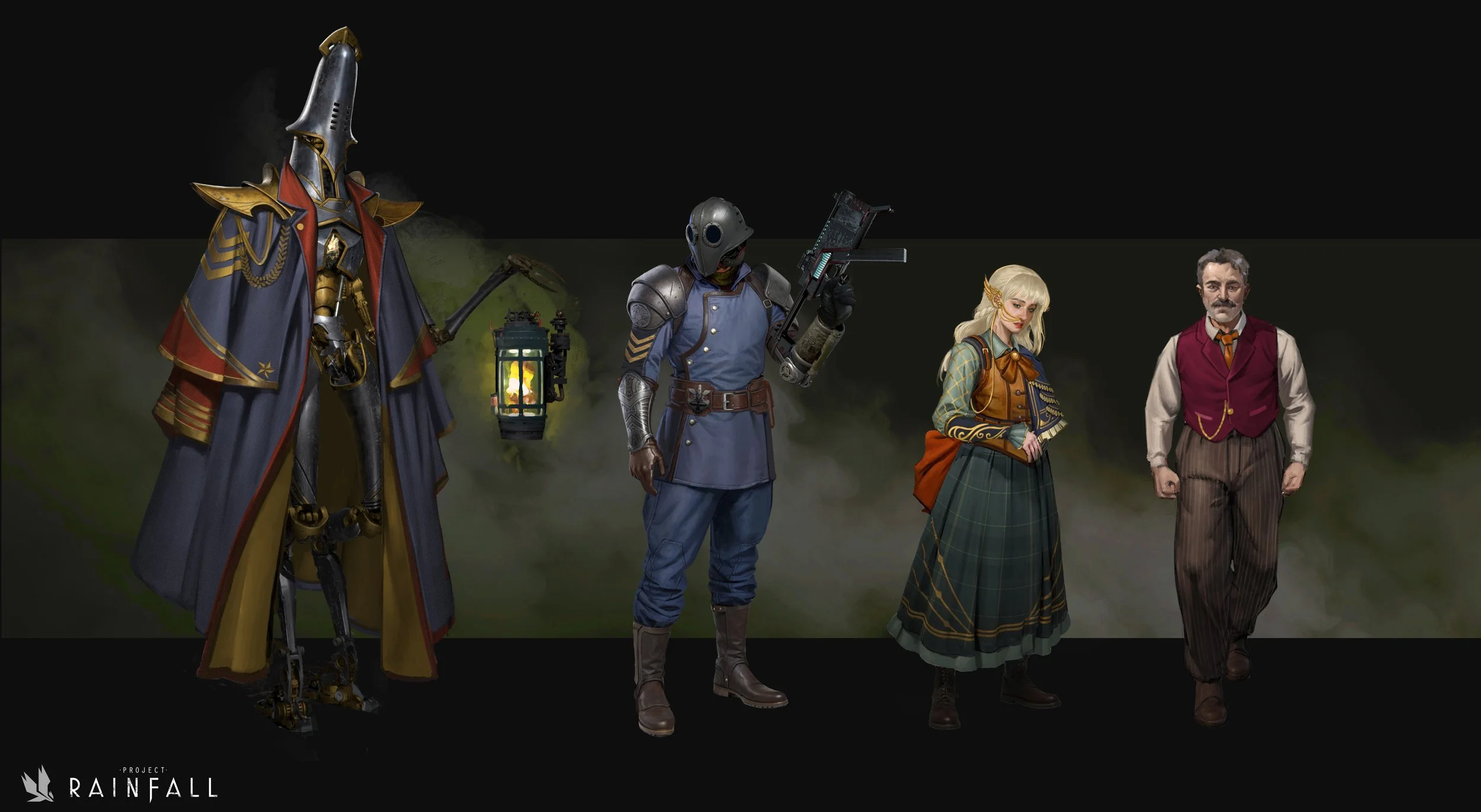 Character Line Up Rainfall 