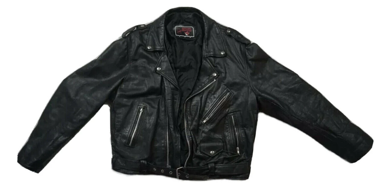 first leather motorcycle jacket
