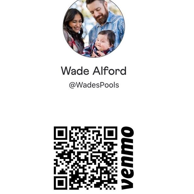 We now offer Venmo as a convenient payment option! #venmo #smallbusiness #austintx #budatx #kyletx #poolcleaningservice #wadespools