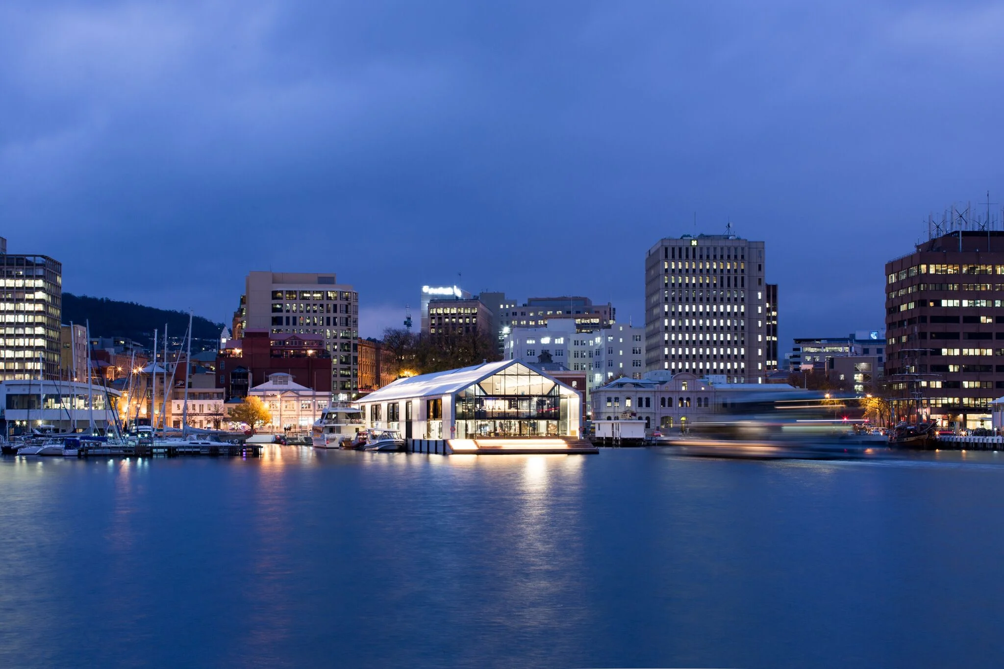 The Glass House Restaurant & Bar on Hobart Waterfront