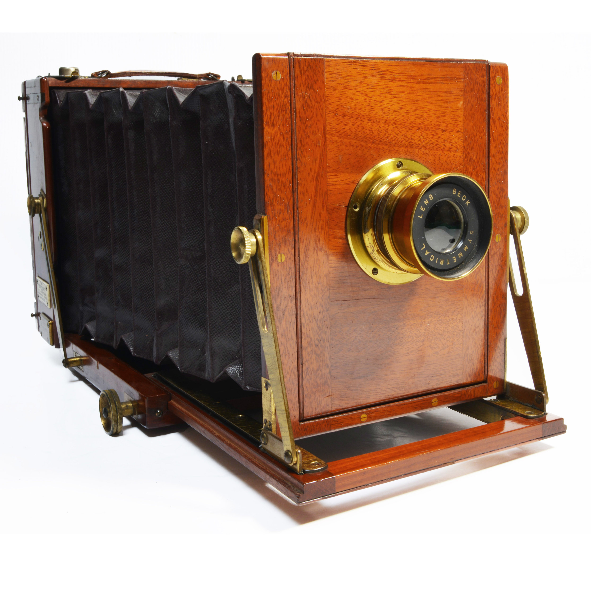 Antique Half Plate Camera, the 'British' by Josiah Chapman of Manchester