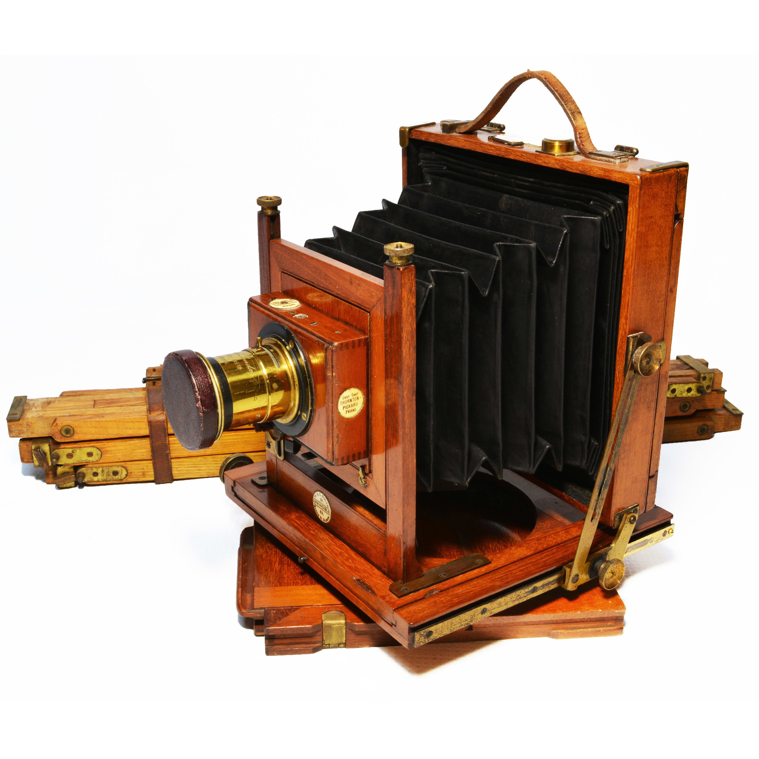 The 'Invincible' half plate camera by W A C Smith of Glasgow