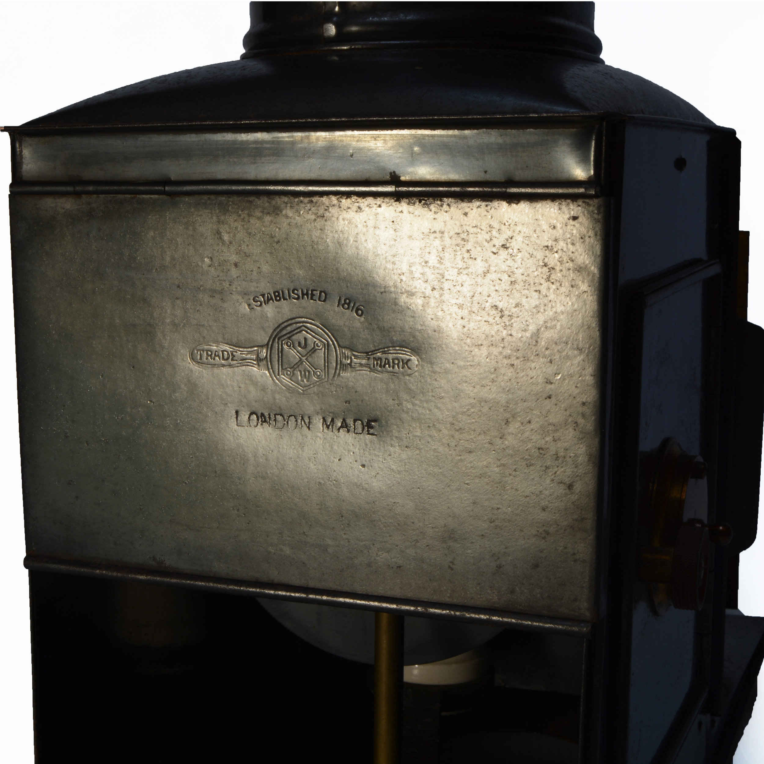 Antique magic lantern by John Wrench and Sons
