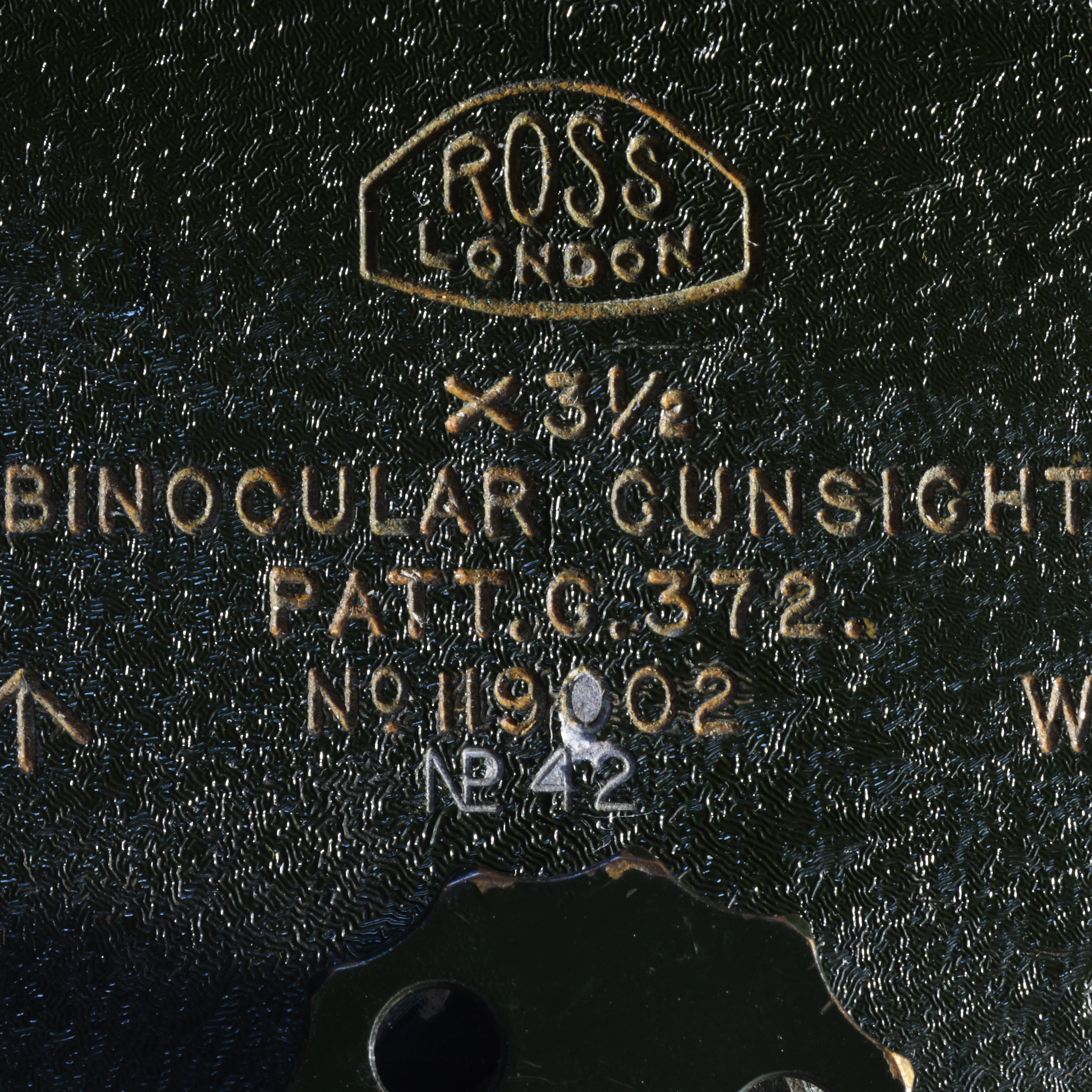 Ross Patt G372 binocular gunsight