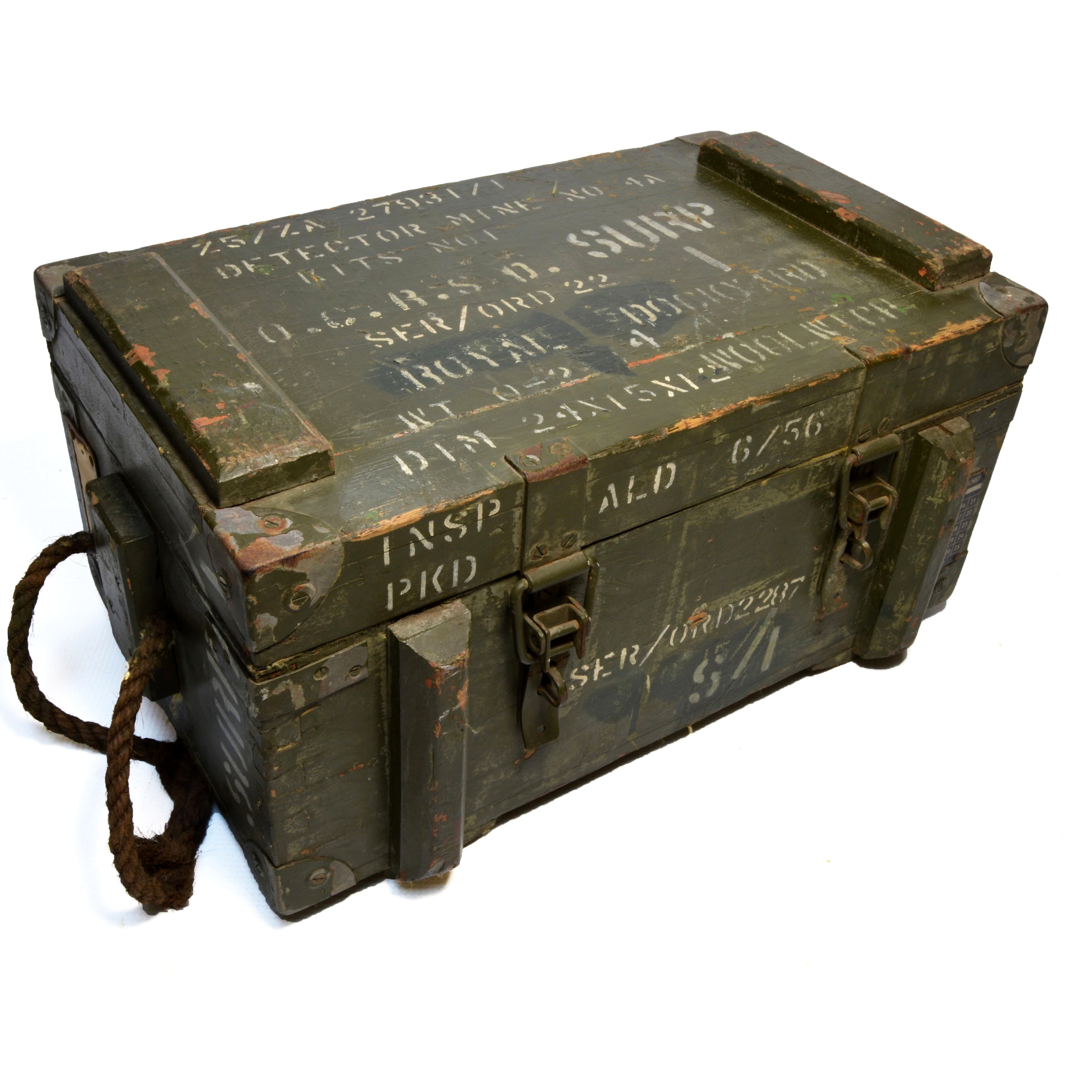 British Army Type 4A Mine Detector, WW2
