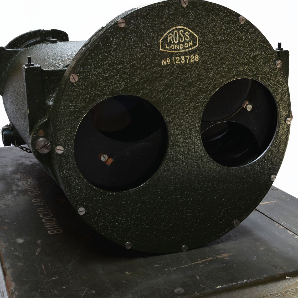 Ross 10 x 70 binocular gunsight