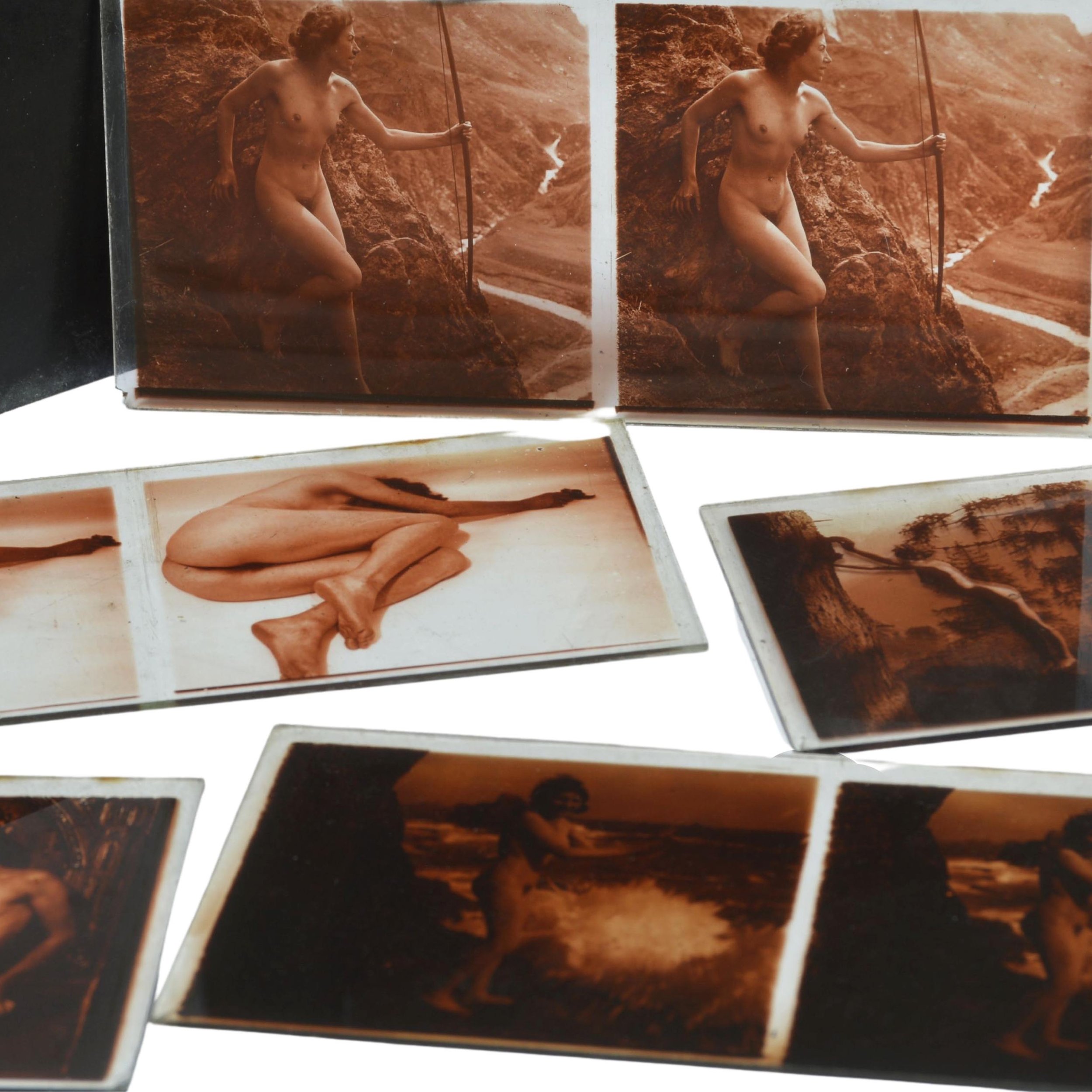 1920s stereo photographs of nudes