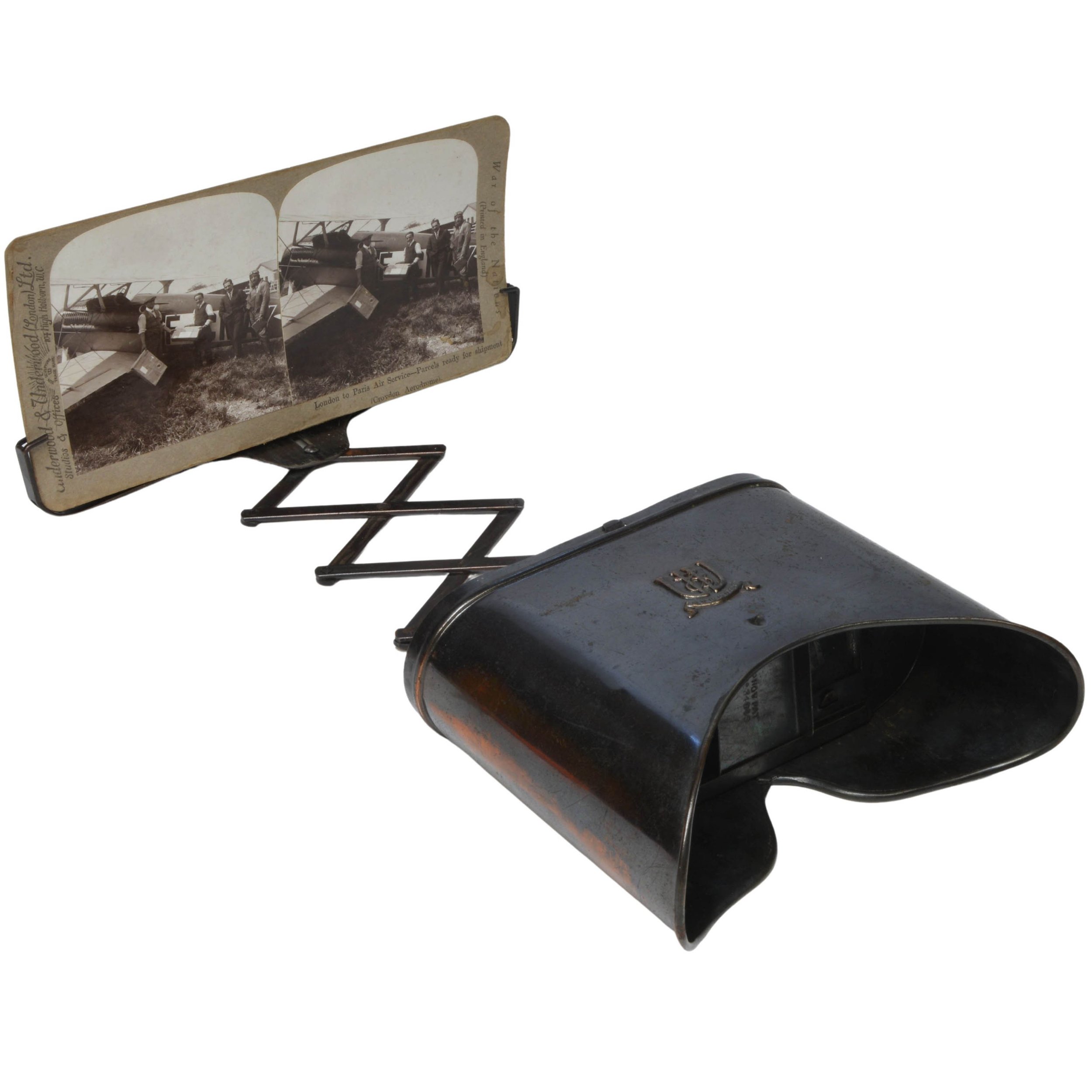 Underwood &amp; Underwood Cantilevered Folding Stereoscope