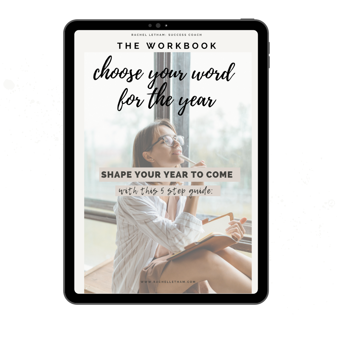 Choose Your Word Workbook