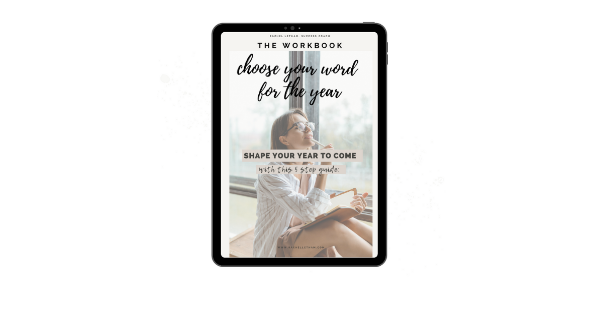 Vision Board Workbook - Guide to creating a vision board