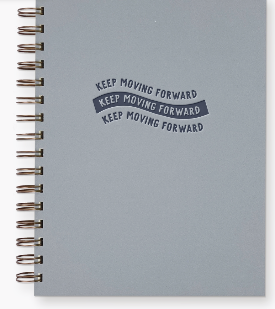 Keep Moving Forward Journal: Lined Notebook