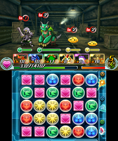 Drag a wee yellow orb beside those other ones and your wee yellow monster will knock fuck out of that preying mantis and his weird wife and his two wee custard-baw pals.