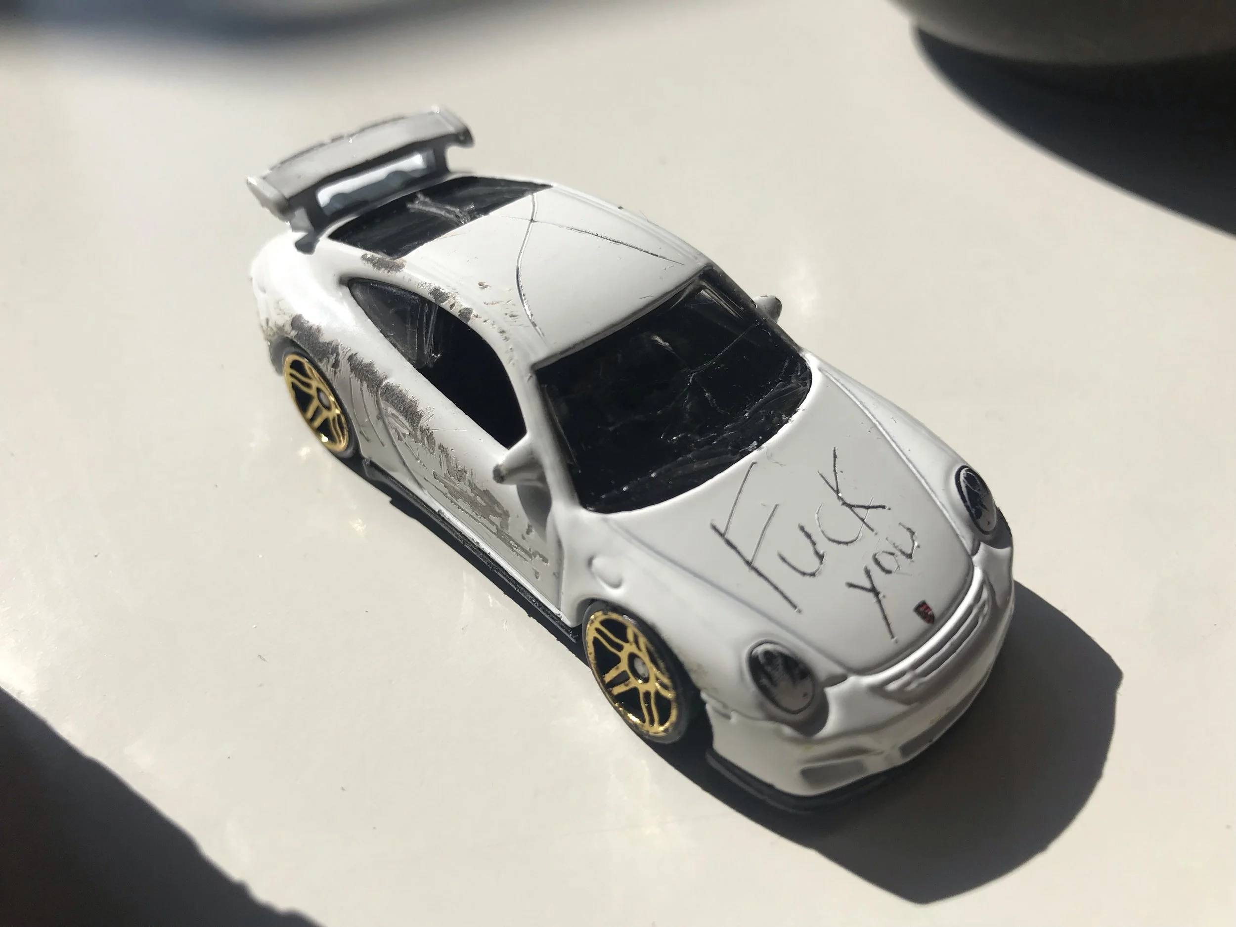 I mean, this took about two minutes to do - and it is the coolest fucking car in the world.
