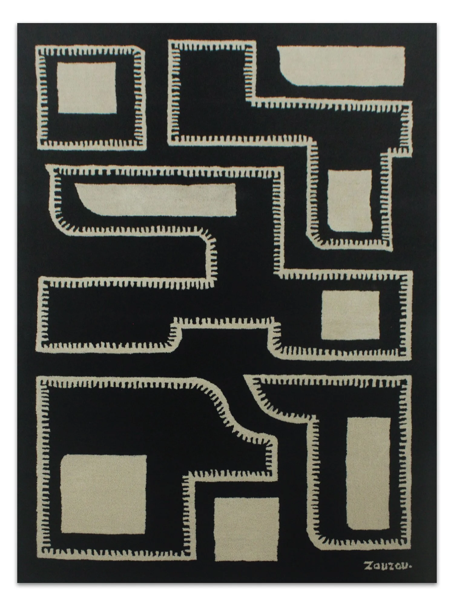 Country Maze Rug - Last 1 ready for immediate shipping!