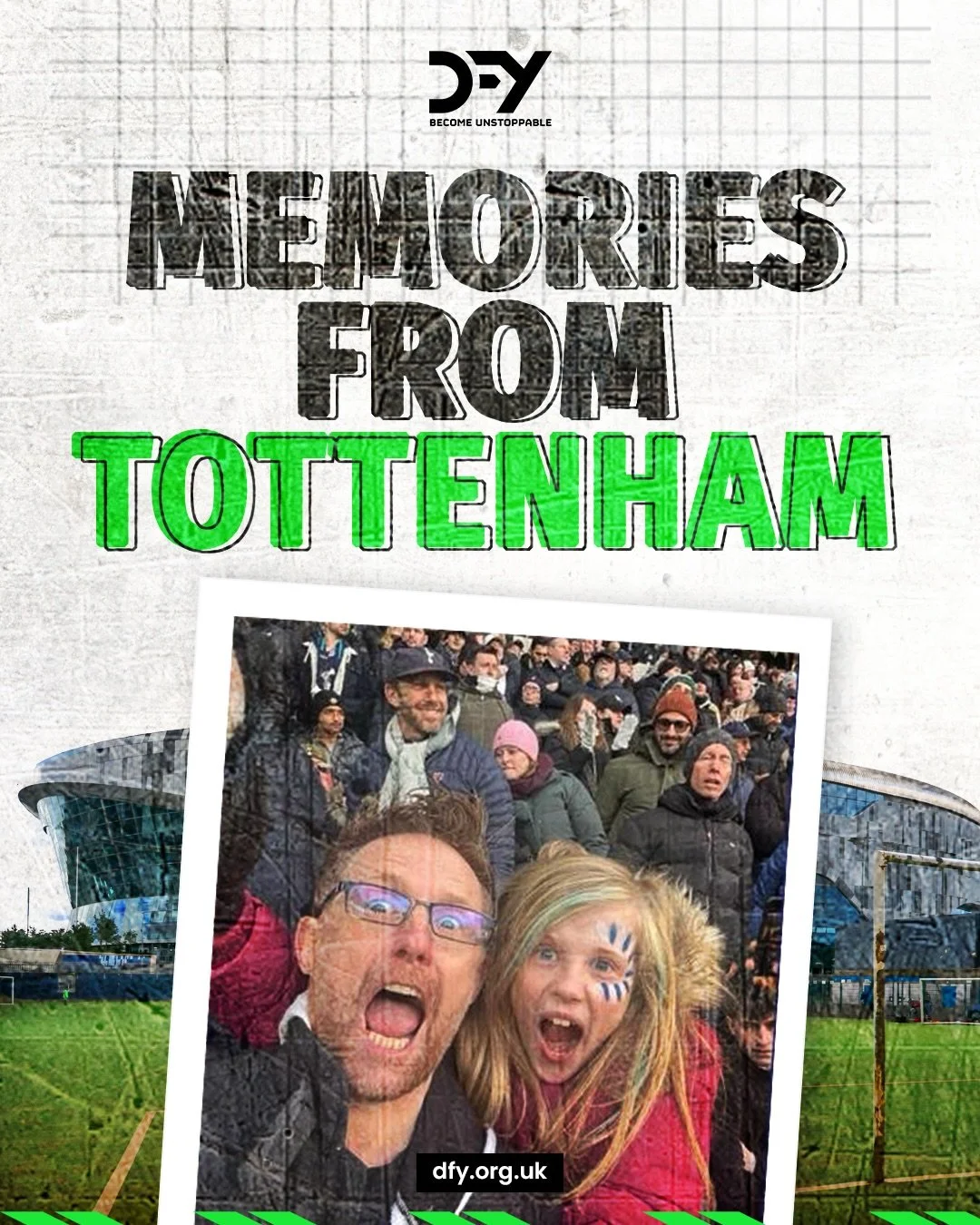 Memories for our kids 🏟️

A first time in the stadium.
Big smiles.
So much excitement.
Stories they&rsquo;re still telling.

Thanks to the support from @barclaysfootball we were able to give our children and families the chance to visit the @tottenh