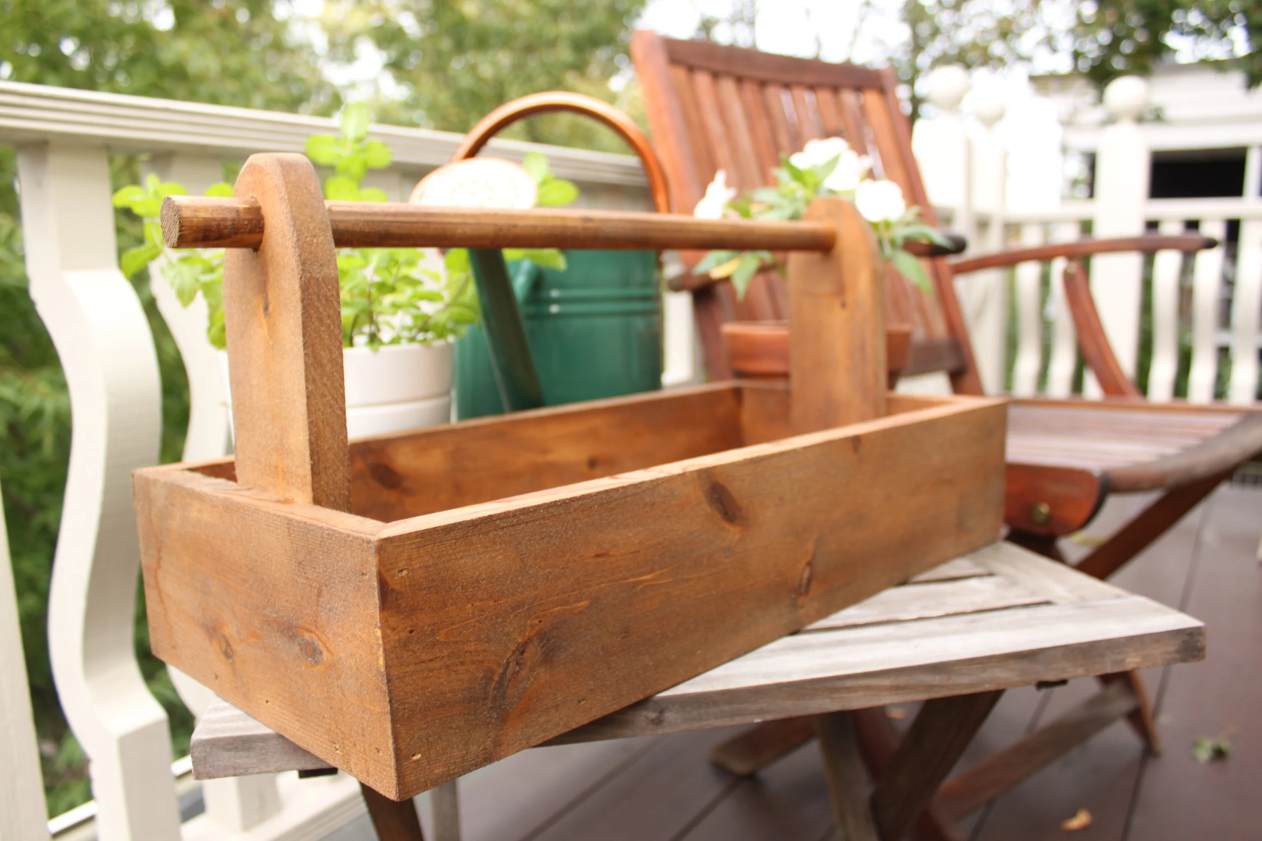 Reclaimed Wood Tote