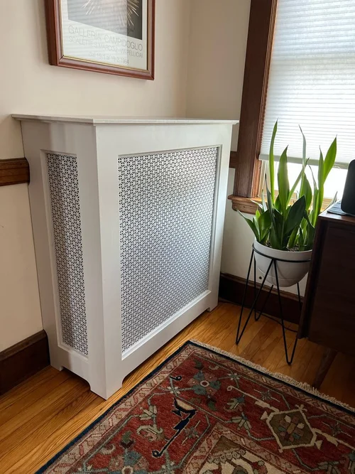 Custom Radiator Covers Made in Boston — HardKnotsWoodwork