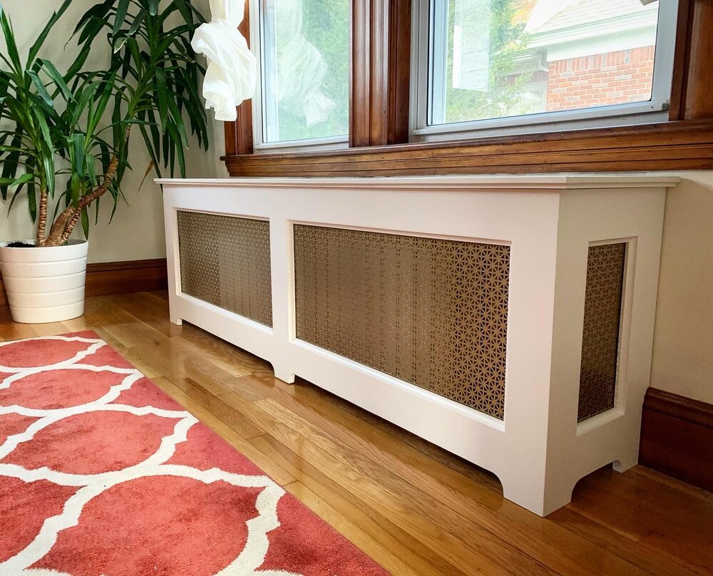 Custom Radiator Covers Made in Boston — HardKnotsWoodwork